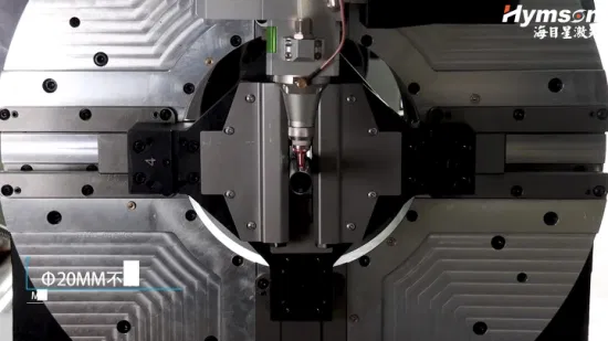 Macchina da taglio CNC Tagliatrice per tubi laser a fibra Taglio ad alta velocità per piccoli tubi Taglierina CNC Attrezzatura laser Taglierina laser per metalli